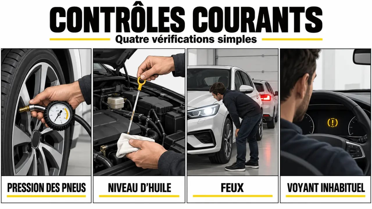 Comment bien entretenir son véhicule pour préserver sa valeur d'assurance : contrôles des pneus, de l'huile et des feux